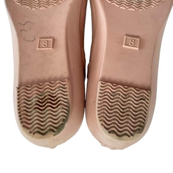 London Fog Piccadilly Pink Blush Rain Boots Size 8 - Picture 10 of 14